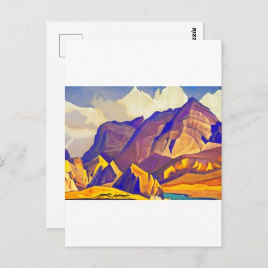 nicholas roerich briefkaart (Voorkant / Achterkant)