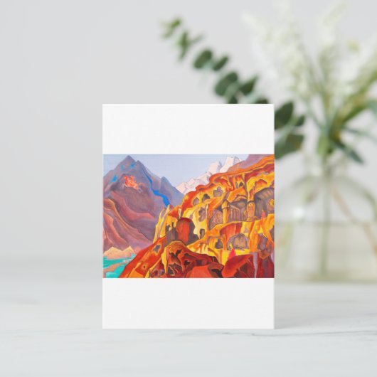 nicholas roerich briefkaart (Staand voorkant)