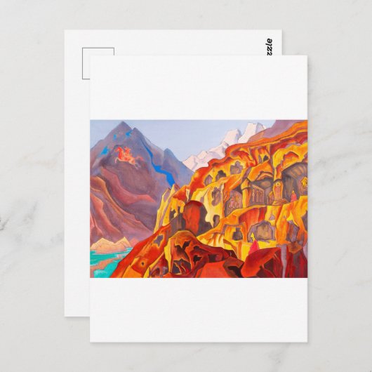 nicholas roerich briefkaart (Voorkant / Achterkant)