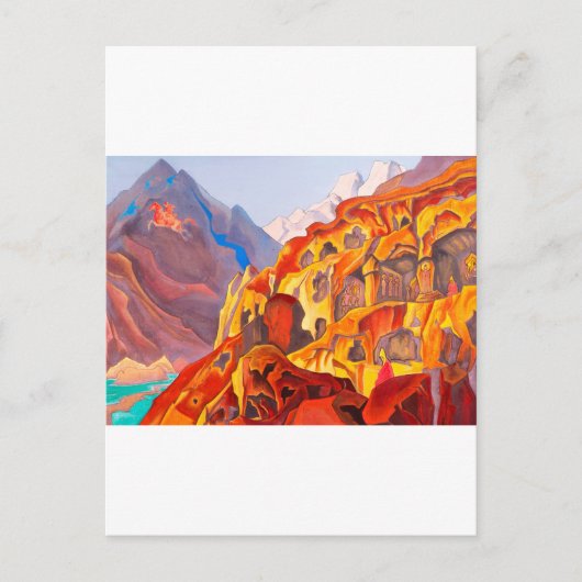 nicholas roerich briefkaart (Voorkant)