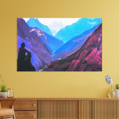 nicholas roerich canvas afdruk (Insitu (Woonkamer))