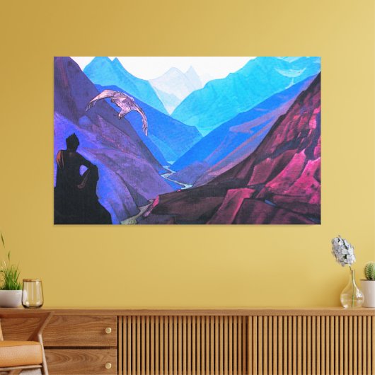 nicholas roerich canvas afdruk (Insitu (Woonkamer))