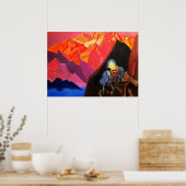 nicholas roerich poster (Keuken)