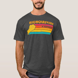Nicholasville Kentucky Vintage Distress Souvenir T-shirt