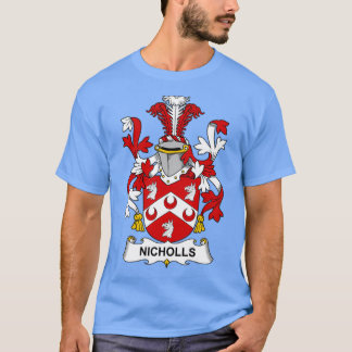 Nicholls Coat of Arms Family Crest T-shirt