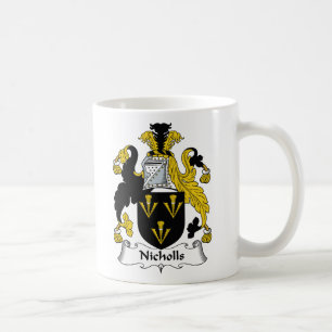 Nicholls Family Crest Koffiemok
