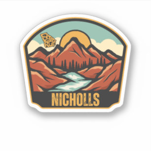 Nicholls, Georgia Sticker