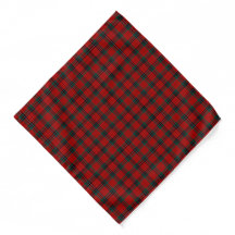 Nicholson Clan Tartan Rood, Zwart en Groen Plaid