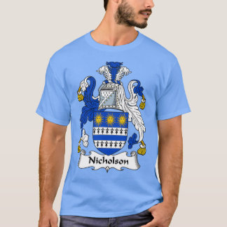 Nicholson Coat of Arms Family Crest T-shirt