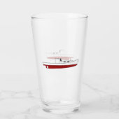 nicht - Downeast Maine Lobster Boats Glas (Achterkant)