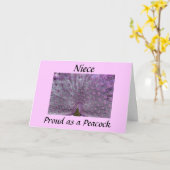 NICHT = TROTS ALS EEN PAUW ZOALS JE AFSTUDEREN KAART (Gele Bloem)