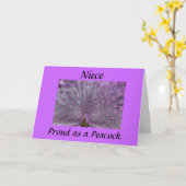 NICHT = TROTS ALS EEN PAUW ZOALS JE AFSTUDEREN KAART (Gele Bloem)