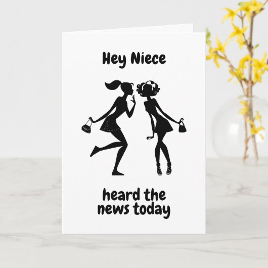 NICHTJE *16E VERJAARDAG** WAT EEN BIJZONDERE VERJA KAART (Gele Bloem)