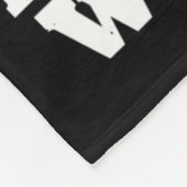 Nichtje van een hersenaneurysma Warrior Awareness Fleece Deken (Hoek)