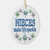 nichtjes Sparkle Keramisch Ornament (Rechts)