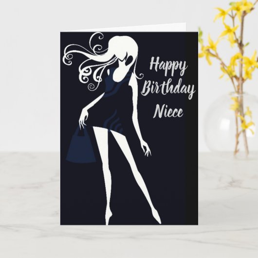 "NICHT'S" VERJAARDAG TROTS / LIEFDE KAART (Gele Bloem)