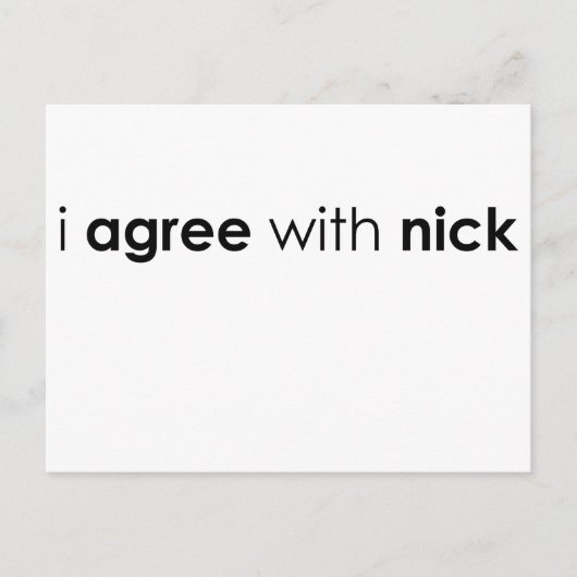 Nick.ai Briefkaart (Voorkant)