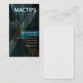 Nick-Business Card Visitekaartje (Voorkant / Achterkant)