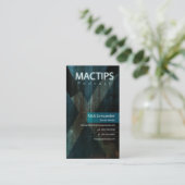 Nick-Business Card Visitekaartje (Staand voorkant)