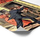 Nick Carter Stories 002 - Het gezicht in het raam Poster (Hoek)