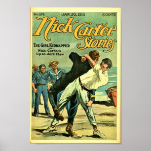 Nick Carter Stories - De Meisje Ontvoerder Poster