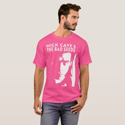 Nick Cave and the Bad Seeds Signature Music Band T-shirt (Voorkant volledig)