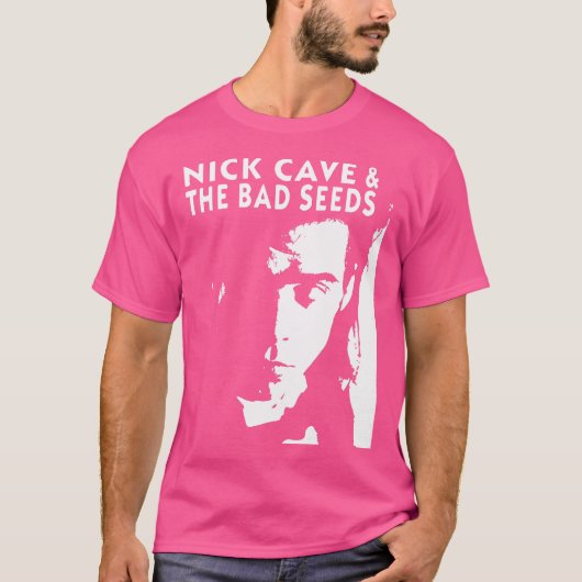 Nick Cave and the Bad Seeds Signature Music Band T-shirt (Voorkant)