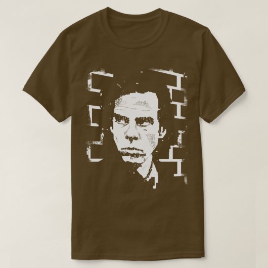 Nick Cave Typographic Port T-shirt (Design voorkant)