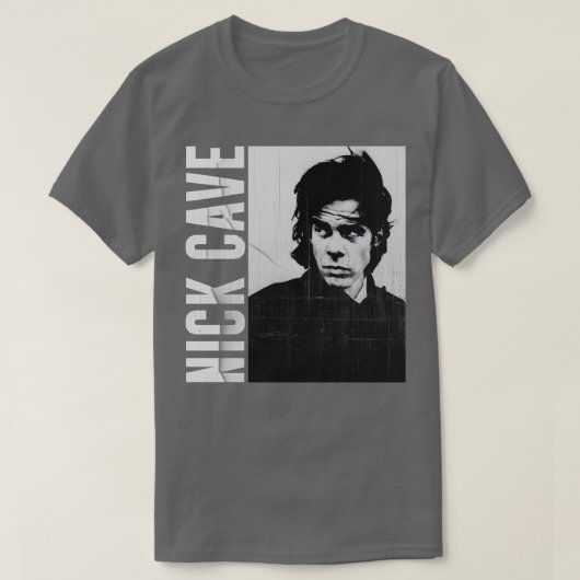 Nick Cave  Verdrietig TShirt (Design voorkant)