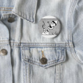 Nick Chopper de Tin Woodman Ronde Button 5,7 Cm (In situ)