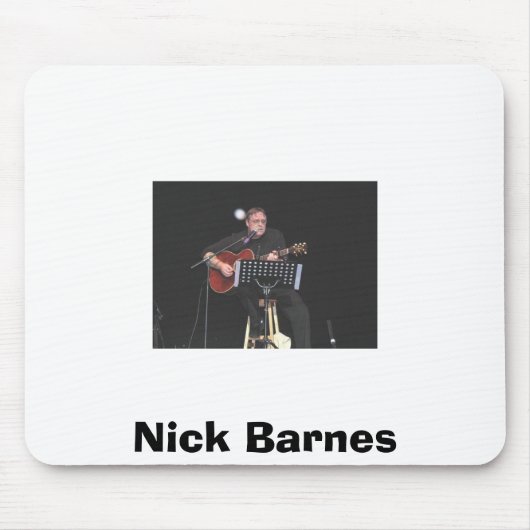 Nick @ congres, Nick Barnes Muismat (Voorkant)