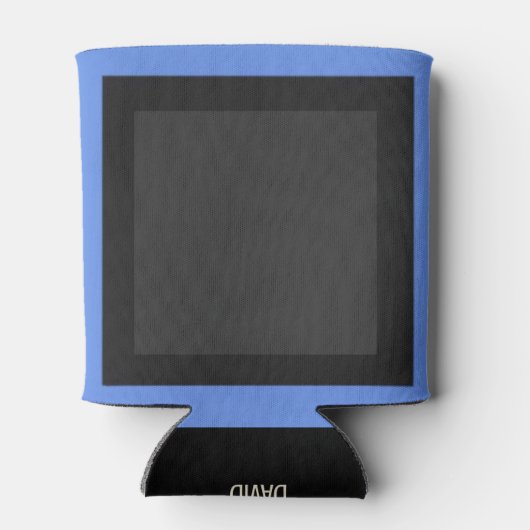 NiCK DAVID - Blue Lagoon blikjes en flessenkoelers Blikjeskoeler (Achterkant)