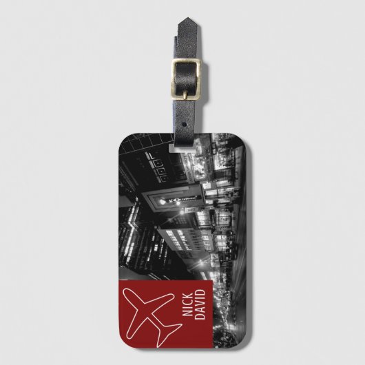 NiCK DAViD - Classic Signature Bagagelabel (Voorkant (verticaal))