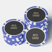 NiCK DAViD - Signature Poker Chip (Opstapeling)