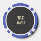 NiCK DAViD - Signature Poker Chip (Achterkant)