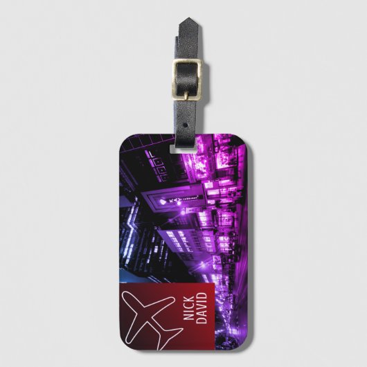 NiCK DAViD - Sunset Signature Bagagelabel (Voorkant (verticaal))