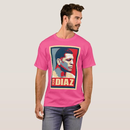 Nick Diaz T-shirt (Voorkant volledig)
