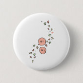 nick en charlie heartstopper ronde button 5,7 cm (Voorkant)