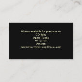 Nick Gill Card Visitekaartje (Achterkant)