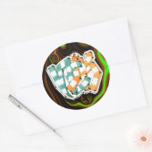 Nick ~ Graffiti Art Sticker 3" (Envelop)