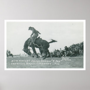 Nick Knight met T. Joe op Cheyenne Frotier Days Poster
