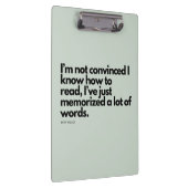 Nick Miller citaat Klembord (Rechts)