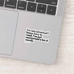 Nick Miller citaat Sticker