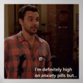 Nick Miller New Girl Poster (Voorkant)