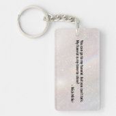 Nick Miller Quote 2/6 Sleutelhanger (Voorkant)