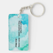 Nick Miller Quote 5/6 Sleutelhanger (achterkant)