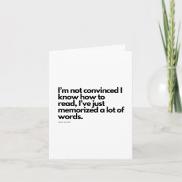 Nick Miller Quote Kaart