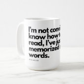 Nick Miller Quote Koffiemok (Voorkant links)