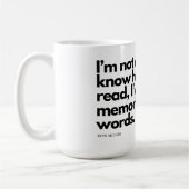 Nick Miller Quote Koffiemok (Links)