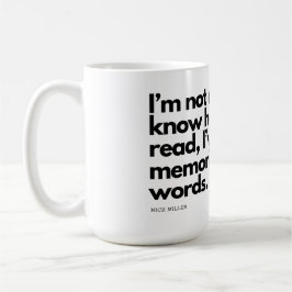 Nick Miller Quote Koffiemok